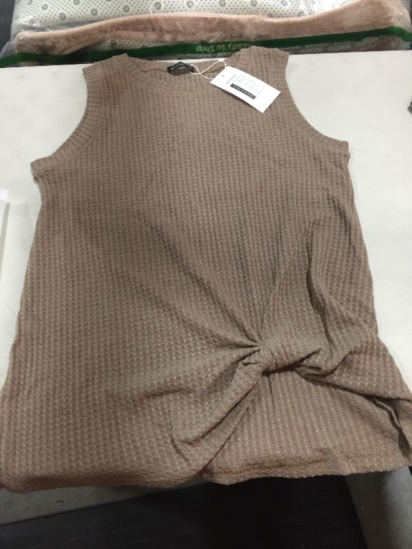 Photo 1 of miholl xl vest -- brown womens