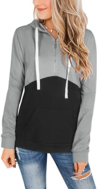 Photo 1 of LASLULU Womens Hoodie Sweatshirts Oversized Pullover Tops Long Sleeve--xl