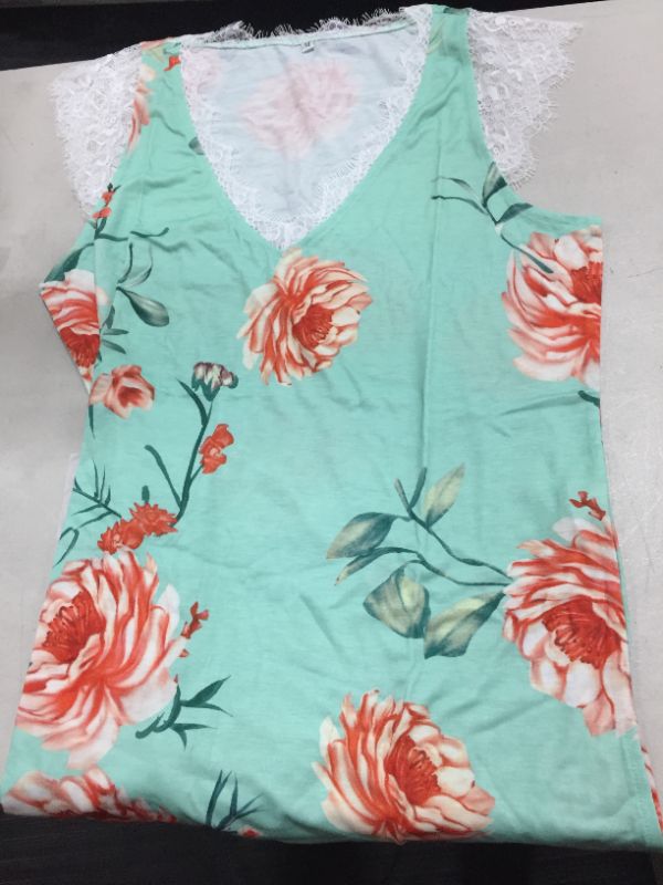 Photo 1 of sleeveless women's blouse --- size small