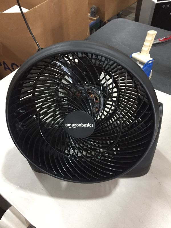 Photo 2 of Amazon Basics 3 Speed Small Room Air Circulator Fan, 11-Inch
