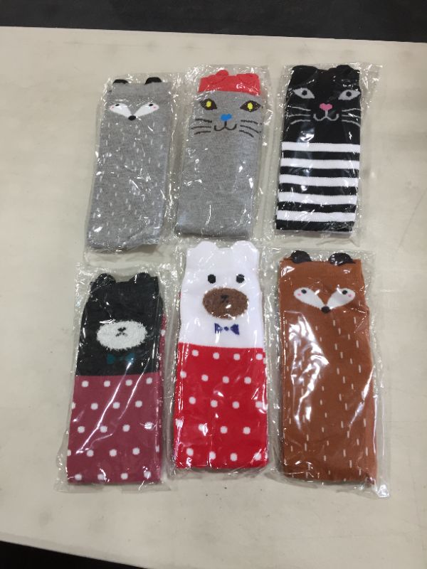 Photo 1 of animal socks one size