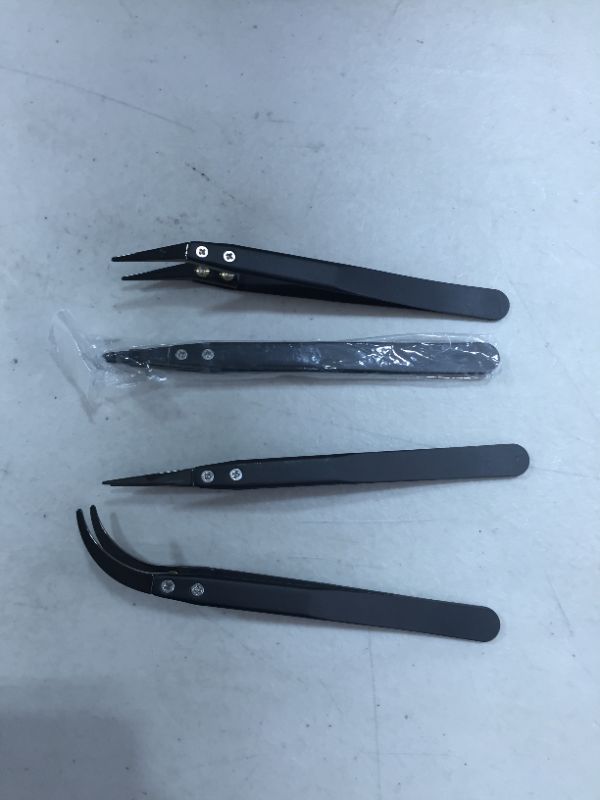 Photo 1 of 4 pc tweezer set