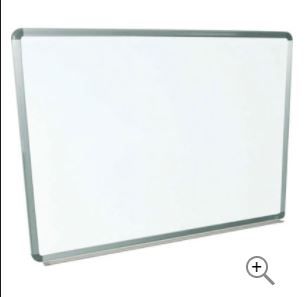 Photo 1 of Global Industrial™ Magnetic Whiteboard - 48 x 36 - Steel Surface