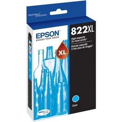 Photo 1 of EPSON T822 High Capacity Cyan
