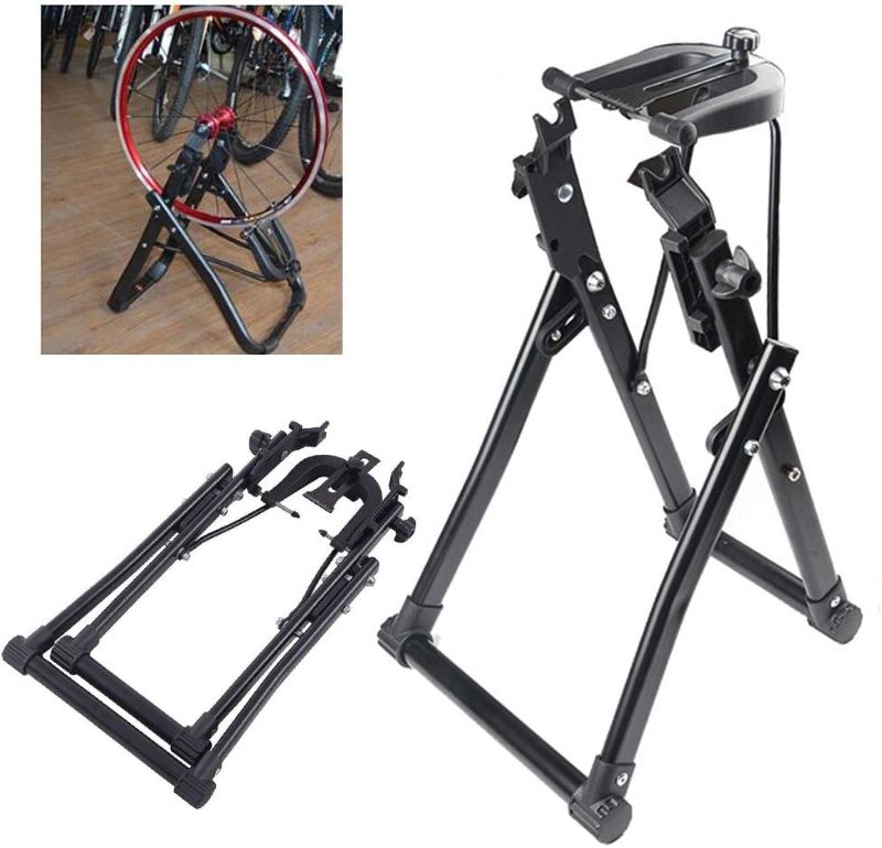 Photo 1 of ZXMOTO Bike Wheel Truing Stand Bicycle Wheel Maintenance Bicycle Bike Mechanic Truing Stand Fit 16"- 29" 700C Wheel, Rim Truing Stand
