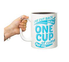 Photo 1 of Bigmouth I've Cut Back to Just One Cup Mug (XL)