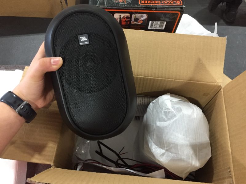 Photo 1 of JBL Professional 1 Series, 104 Compact Powered Desktop Reference Monitors (sold as pair), Black (JBL104)
