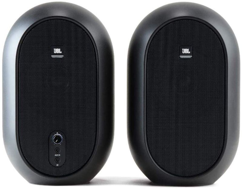 Photo 1 of JBL Professional 1 Series, 104 Compact Powered Desktop Reference Monitors (sold as pair), Black (JBL104)
