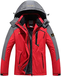 Photo 1 of Women's Waterproof Ski Jacket Winter Warm Snow Coat Windproof Mountain Raincoat Snowboarding Hooded Jackets LARGE
