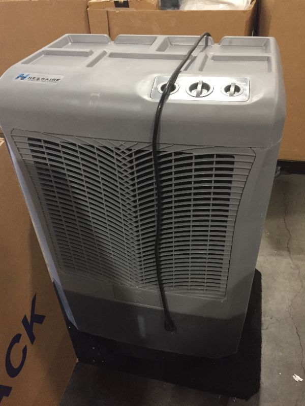 Photo 1 of Hessaire 2,200 CFM 2-Speed Portable Evaporative Cooler, Gray