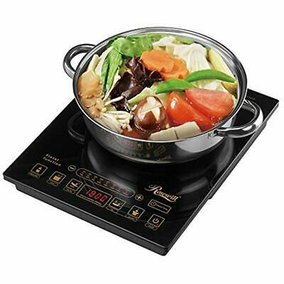 Photo 1 of Rosewill 1800-Watt 5 Pre-Programmed Setting Gold/Black Induction Cooker