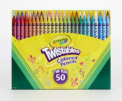 Photo 1 of Crayola Twistables Colored Pencils Coloring Set, Gift Age 3+ - 50Count