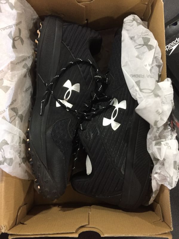 Photo 1 of UNDERARMOR SHOES SIZE 14 BLACK