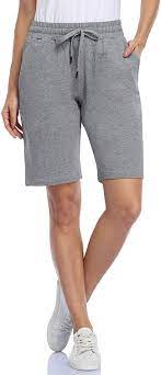 Photo 1 of Athletic Yoga Gym Sweat Shorts with Drawstring Lounge Sleep Shorts