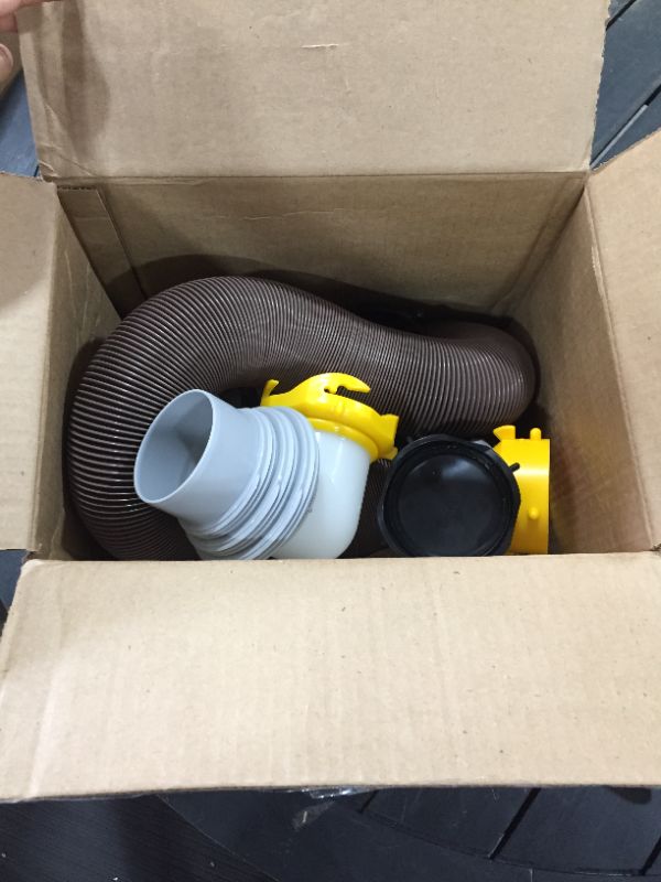 Photo 2 of Camco 39628 Brown Vinyl 360 Revolution RV 20' Sewer Hose Kit