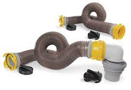 Photo 1 of Camco 39628 Brown Vinyl 360 Revolution RV 20' Sewer Hose Kit