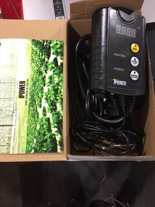 Photo 2 of iPower 68-108F Digital Heat Mat Thermostat Controller for Seed Germination