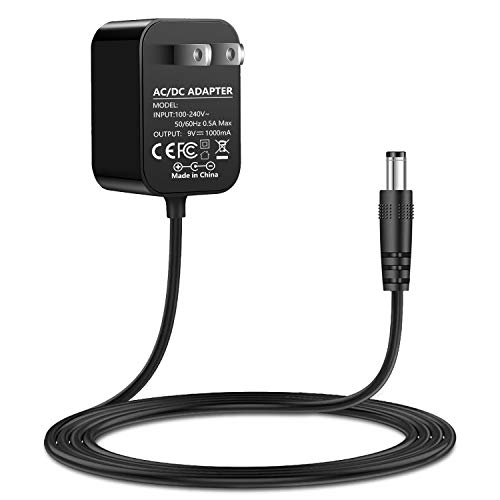 Photo 1 of VHBW 9V Power Supply for Guitar Pedals 1000mA-Center Negative Replacement Boss Psa-120s/Zoom AD-16,5Ft,12-Months-Guarantee,dc 9V Power Cord Power Adapter