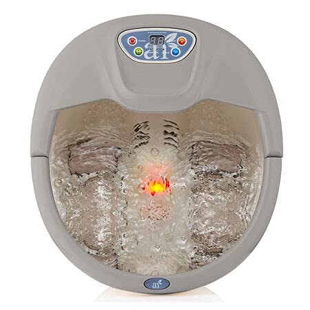 Photo 1 of artnaturals Foot Spa Massager - Lights & Bubbles - Heated - Temperature Control - Soothe & Relax Tired Feet w/ All in One Therapeutic Home Salon & Massager Tub - Foot Bath Pedicure