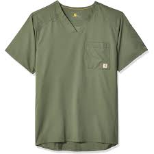 Photo 1 of Carhartt Men's Slim Fit V-Neck Top MEDIUM