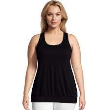 Photo 1 of JUST MY SIZE Women's Plus Size Cooldri Performance Scoopneck Tank Top 16W