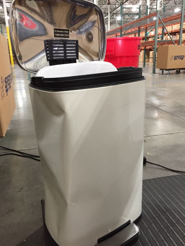 Photo 3 of 13.2 Gallon / 50 Liter SoftStep Step Pedal Trash Can