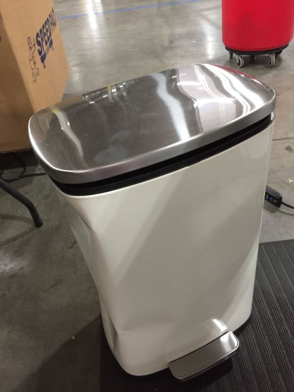 Photo 2 of 13.2 Gallon / 50 Liter SoftStep Step Pedal Trash Can