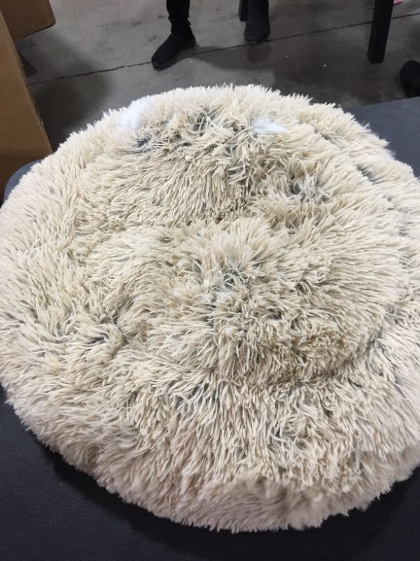Photo 3 of Best Friends by Sheri The Original Calming Donut Cat and Dog Bed in Shag or Lux Fur, Machine Washable, High Bolster, Multiple Sizes S-XL
