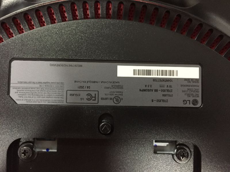 Photo 6 of LG - UltraGear 27" IPS LED QHD FreeSync Monitor with HDR (HDMI) - Black