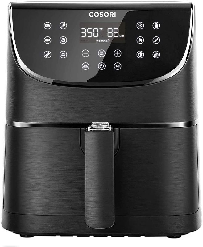 Photo 1 of COSORI Air Fryer Max XL(100 Recipes) Electric Hot Oven Oilless Cooker LED Touch Screen with 13 Cooking Functions, Preheat and Shake Reminder, Nonstick Basket, 5.8 QT, DIGITAL-Black