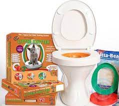 Photo 1 of Cat Toilet Training System By Litter Kwitter - Teach Your Cat to Use the Toilet - With Instructional DVD
