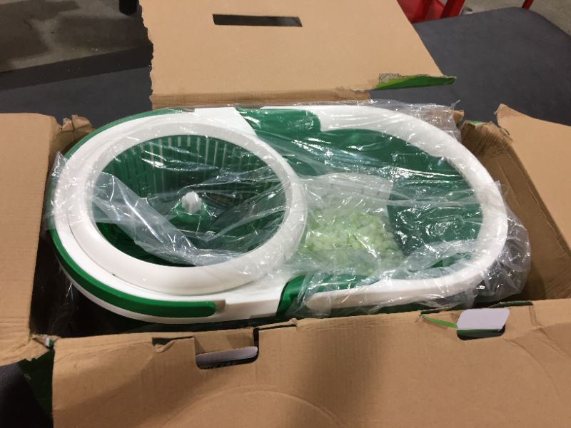 Photo 2 of Libman Mop and Bucket Spin, Green/White