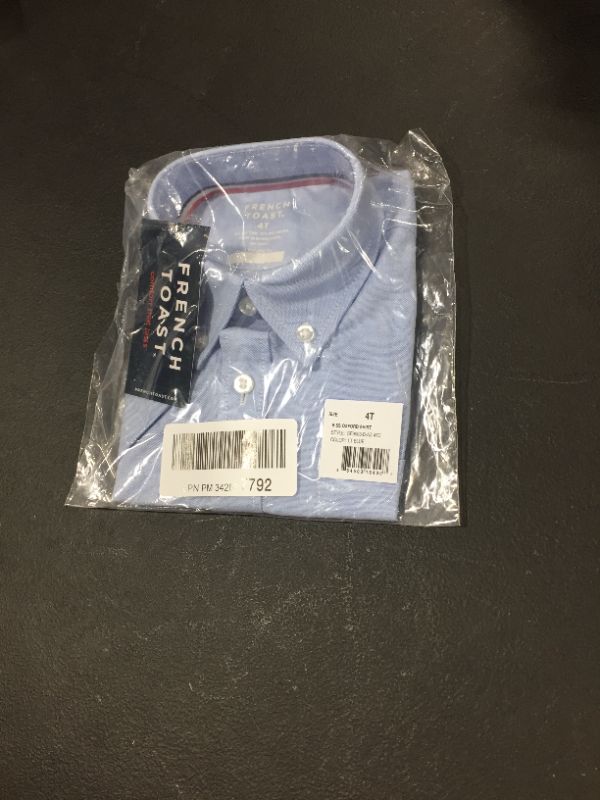 Photo 1 of French Toast Toddler Boys School Uniform Short Sleeve Oxford Shirt
