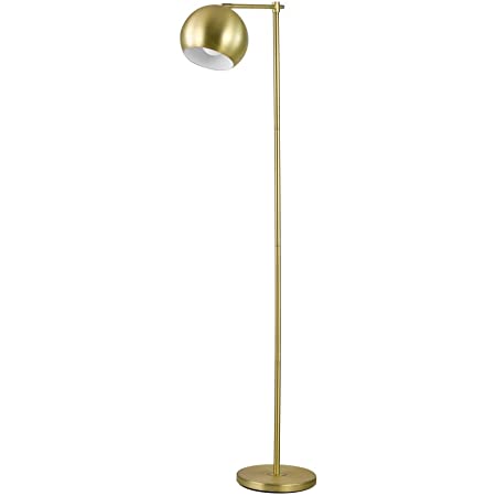 Photo 1 of Globe Electric Molly 60in Gold Shaded Floor Lamp