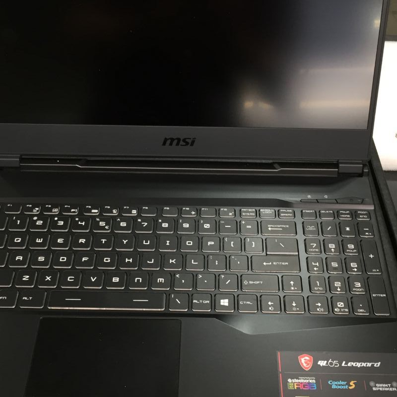 Photo 3 of MSI GL65 Leopard 10SFK062 156 FHD 144Hz 3ms Thin Bezel Gaming Laptop Intel Core i710750H RTX2070 16GB 512GB NVMe SSD Win 10

Gaming Laptop TestedFlicker on Screen Still Operational No Physical Damage User Logged on No Password