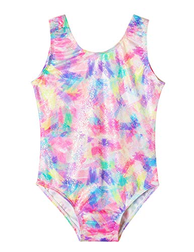 Photo 1 of QoozZ Sparkle Colorful Leotard for Girls Gymnastics Leotards 130