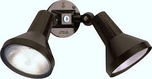 Photo 1 of Nuvo Lighting SF77/701 Two Light Outdoor Heavy Duty Cast Aluminum Durable Weather Proof Security Flood Light, Black
NO LIGHT BULBS INCLUDED