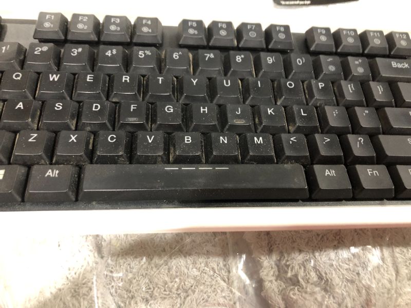 Photo 2 of HAVIT HV-KB395L Low Profile Mechanical Keyboard, 104-Key, Programmable, RGB, Kailh PG1350
