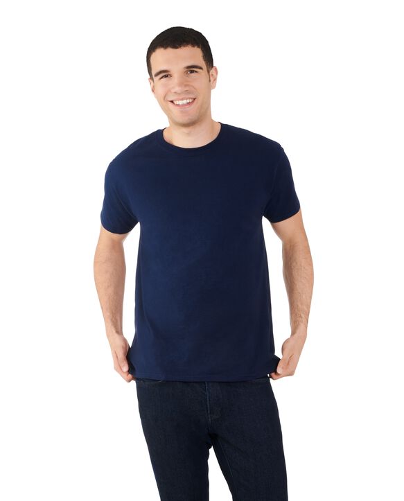 Photo 1 of Froot of the Loom 2 pc Dark Blue Shirts 
Medium