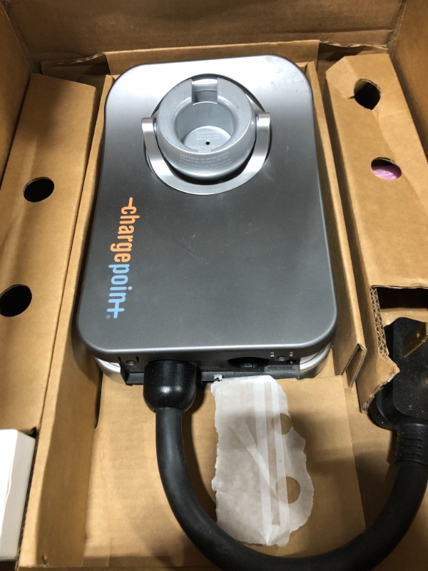 Photo 2 of ChargePoint Home Flex Electric Vehicle (EV) Charger, 16 to 50 Amp, 240V, Level 2 WiFi Enabled EVSE, UL Listed, ENERGY STAR, NEMA 14-50 Plug or Hardwired, Indoor / Outdoor, 23-foot cable
