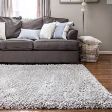 Photo 1 of 89"x119  gray rug