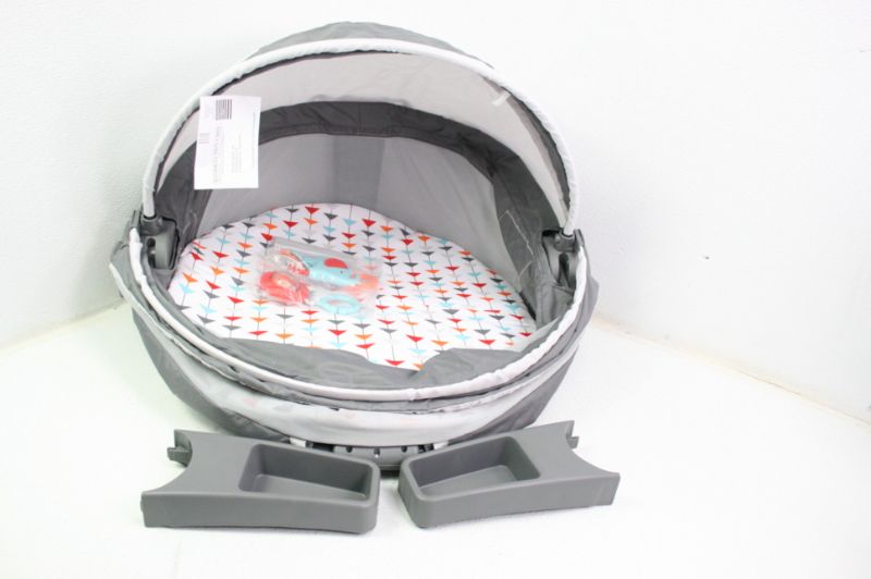 Photo 1 of Fisher-Price GKH71 Foldable Portable Baby Dome Washable Pad w Link Toys Multi