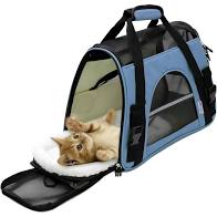 Photo 1 of Blue Pet Porter Carrying Bag