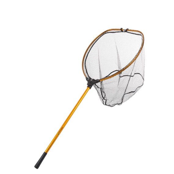 Photo 1 of 64 in. Collapsible Gold Landing Fishing Net