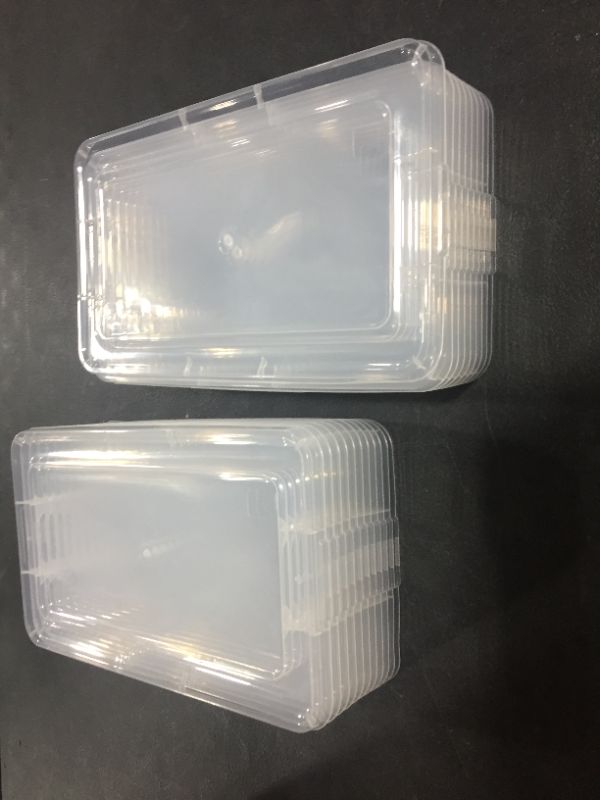 Photo 2 of IRIS 5 Quart Clear Storage Box, 20 Pack