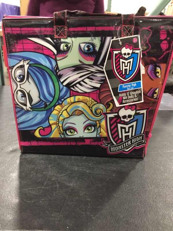 Photo 2 of Monster High Doll case- holds 12 dolls