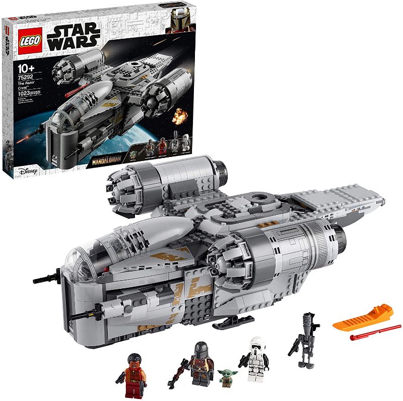 Photo 1 of LEGO Star Wars: The Mandalorian The Razor Crest 75292 Exclusive Building Kit, (1,023 Pieces)
