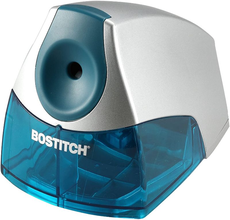 Photo 1 of Bostitch Personal Electric Pencil Sharpener, Blue (EPS4-BLUE)
