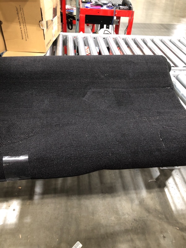 Photo 2 of 31x 144 inches Black Runner Rug 