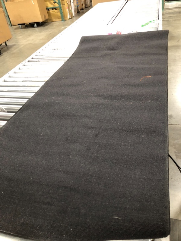 Photo 1 of 31x 144 inches Black Runner Rug 